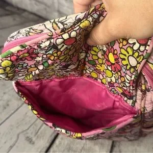 Disney Vera Bradley Mousing Around Mickey Minnie Flap Backpack Pink Floral Vera Bradley | Bags | Vera Bradley Just Mousing Around  main image 3